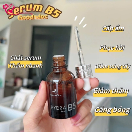 Serum Dưỡng Ẩm Phục Hồi Da GoodnDoc Hydra B5